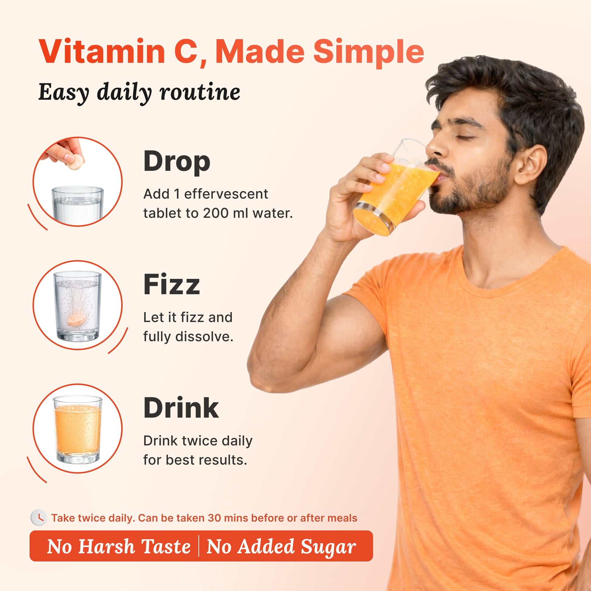 Vitamin C & Zinc Effervescent