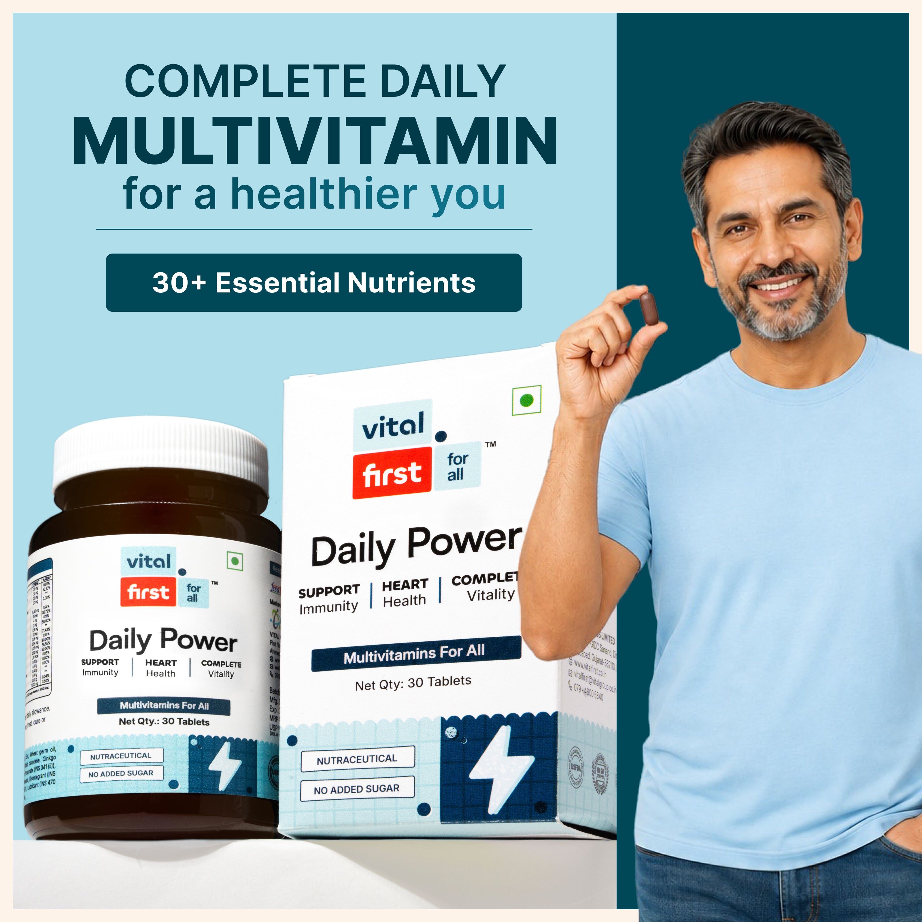 Daily Power Multivitamin Tablets
