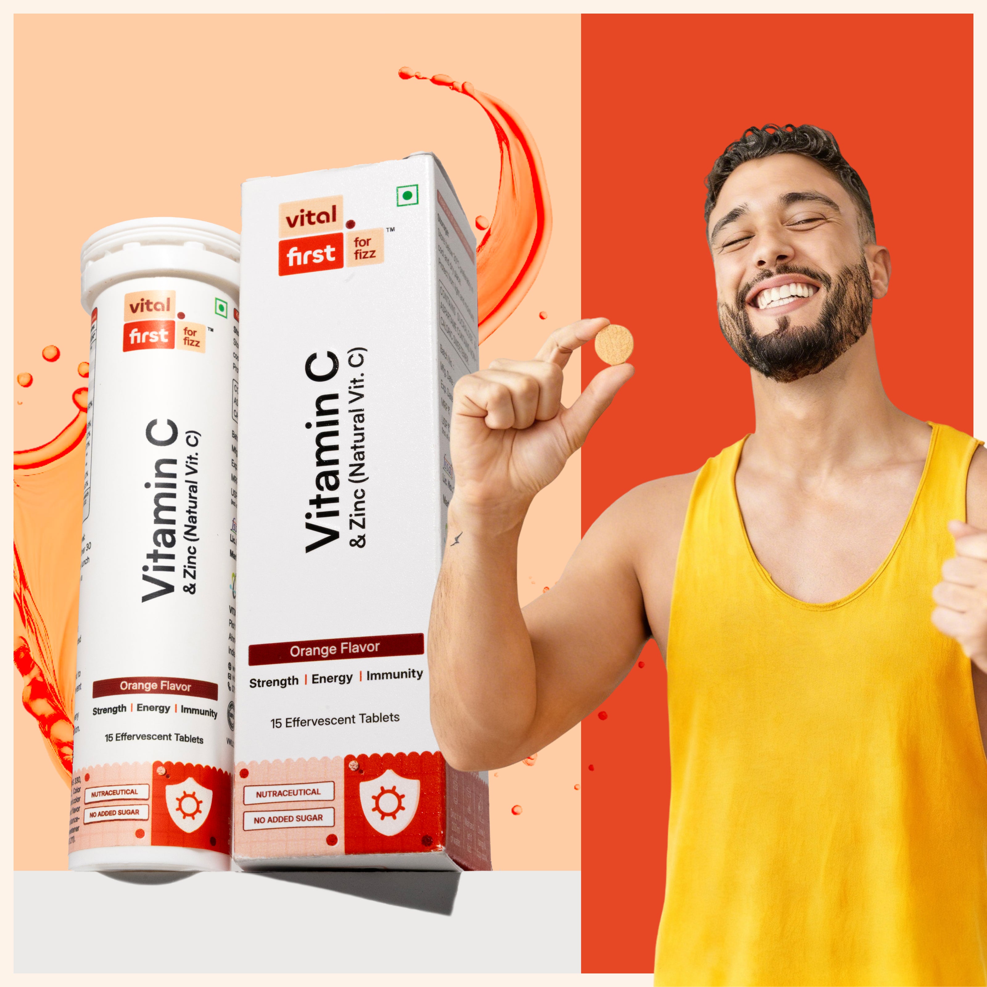 Vitamin C & Zinc Effervescent