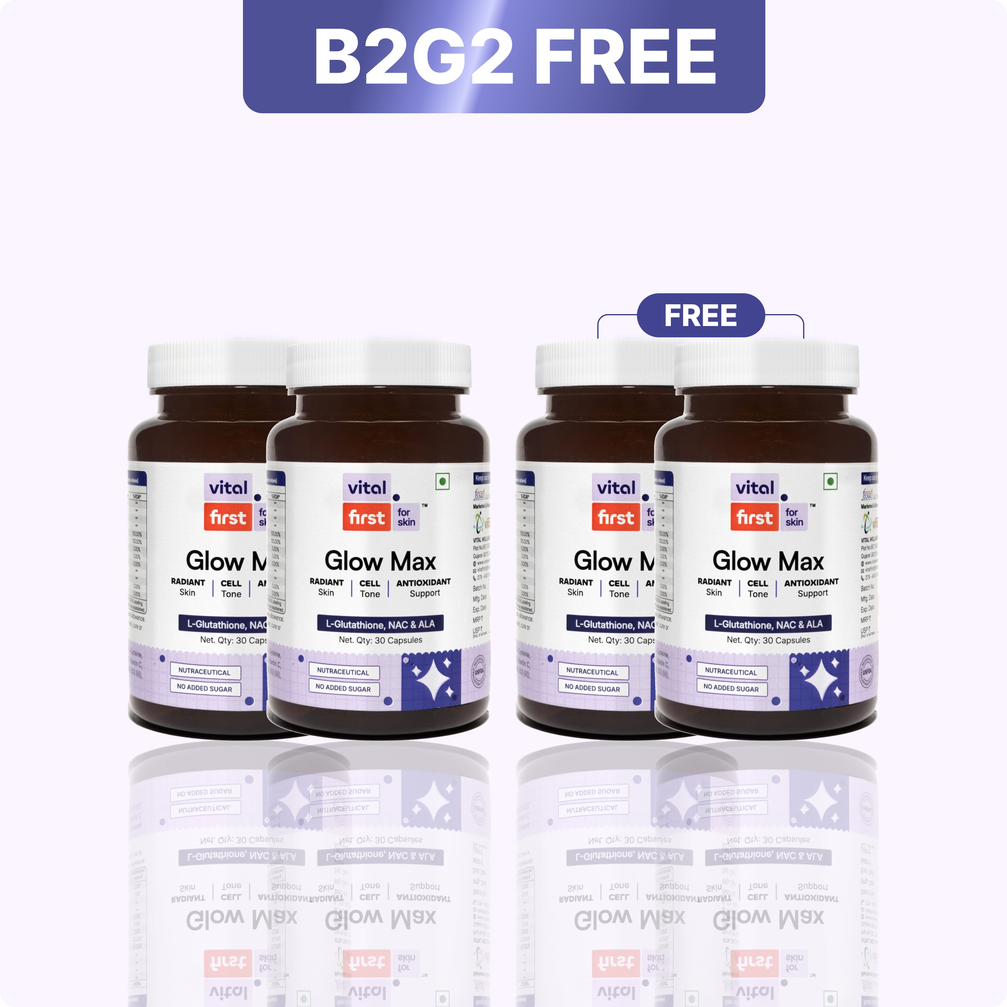 Glow Max Capsules (Buy 2 Get 2 Free)