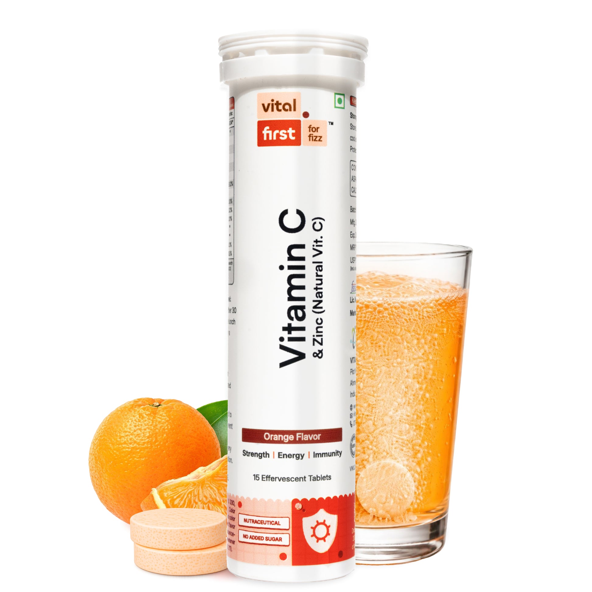 Vitamin C & Zinc Effervescent